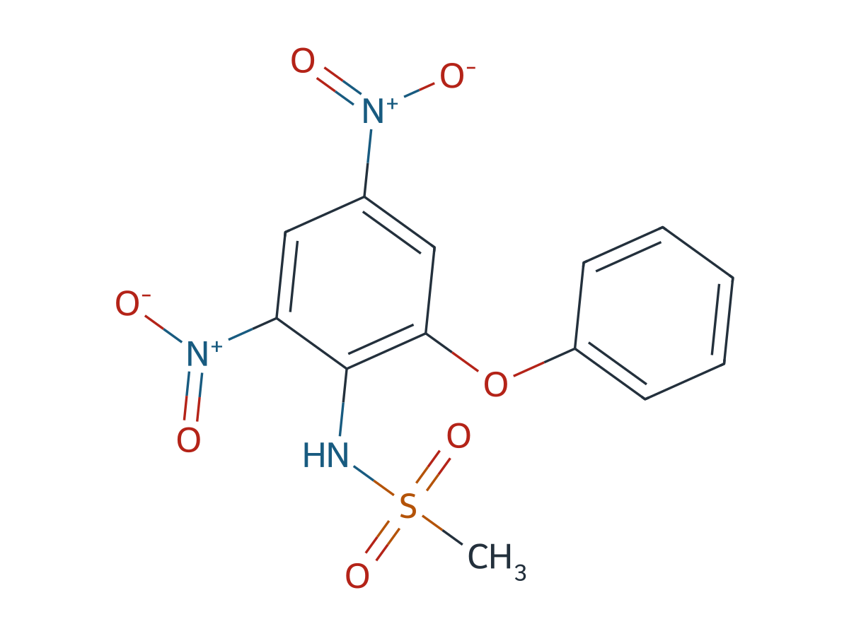 Nimesulide EP Impurity A chemical structure