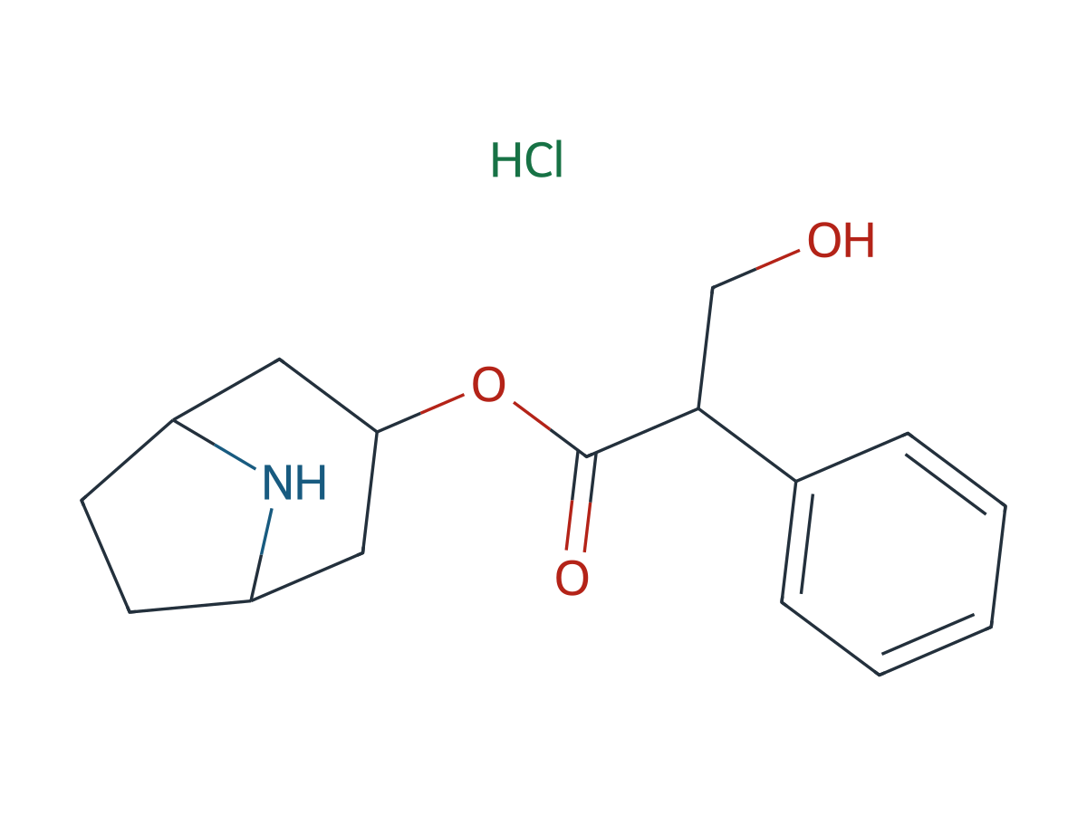 Atropine EP Impurity B HCl chemical structure