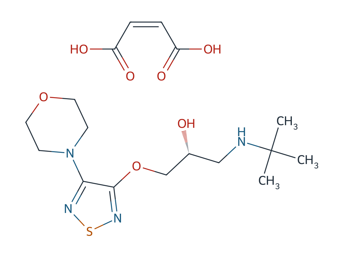 Timolol EP Impurity A Maleate chemical structure
