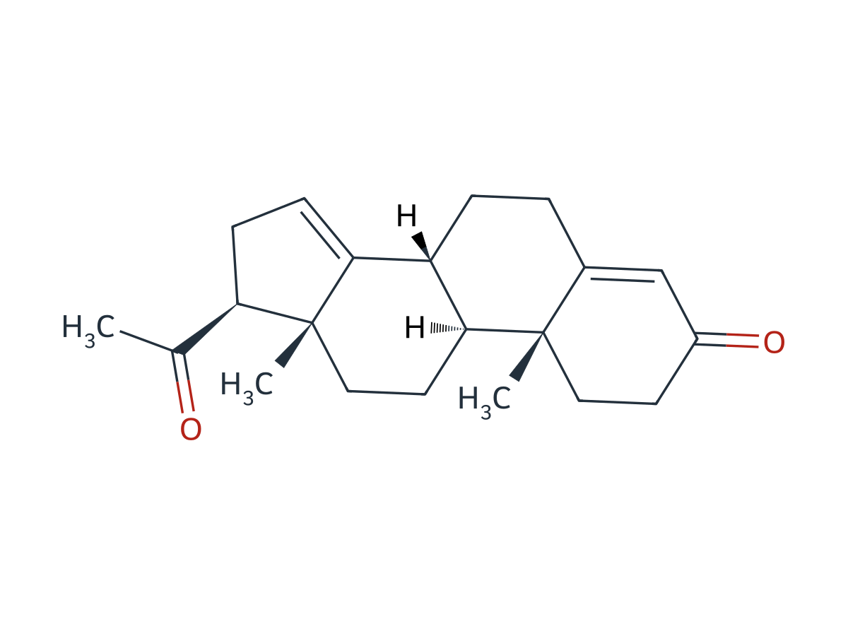 Progesterone EP Impurity A chemical structure