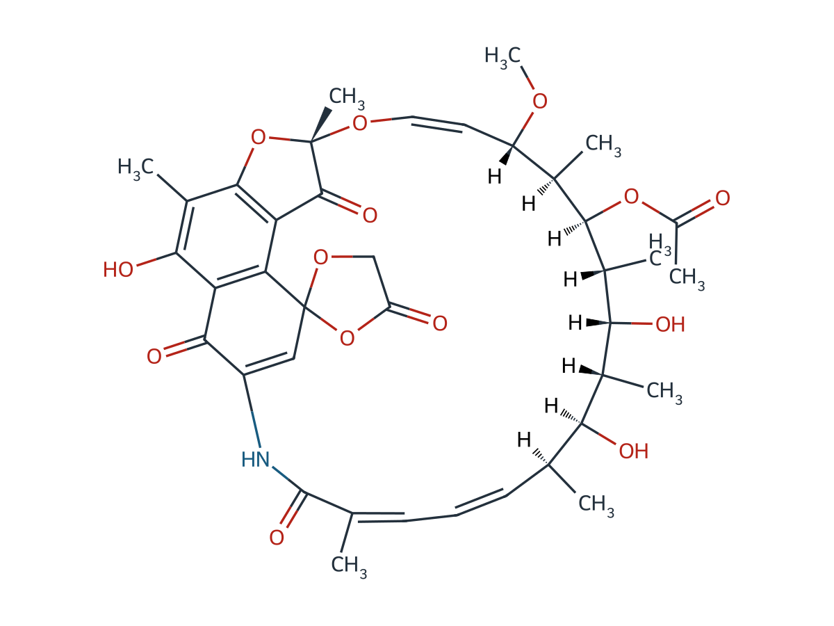 Rifaximin EP Impurity F chemical structure