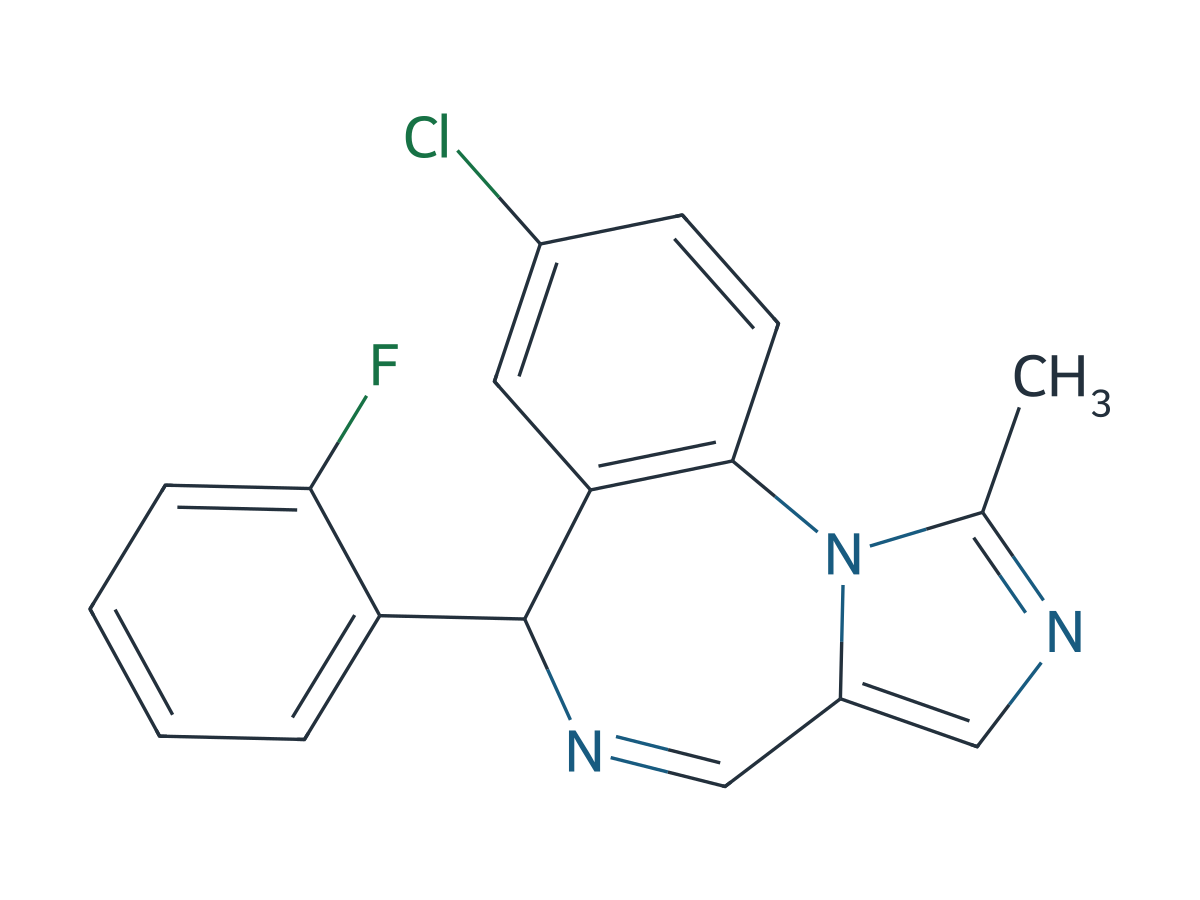 Midazolam EP Impurity B chemical structure