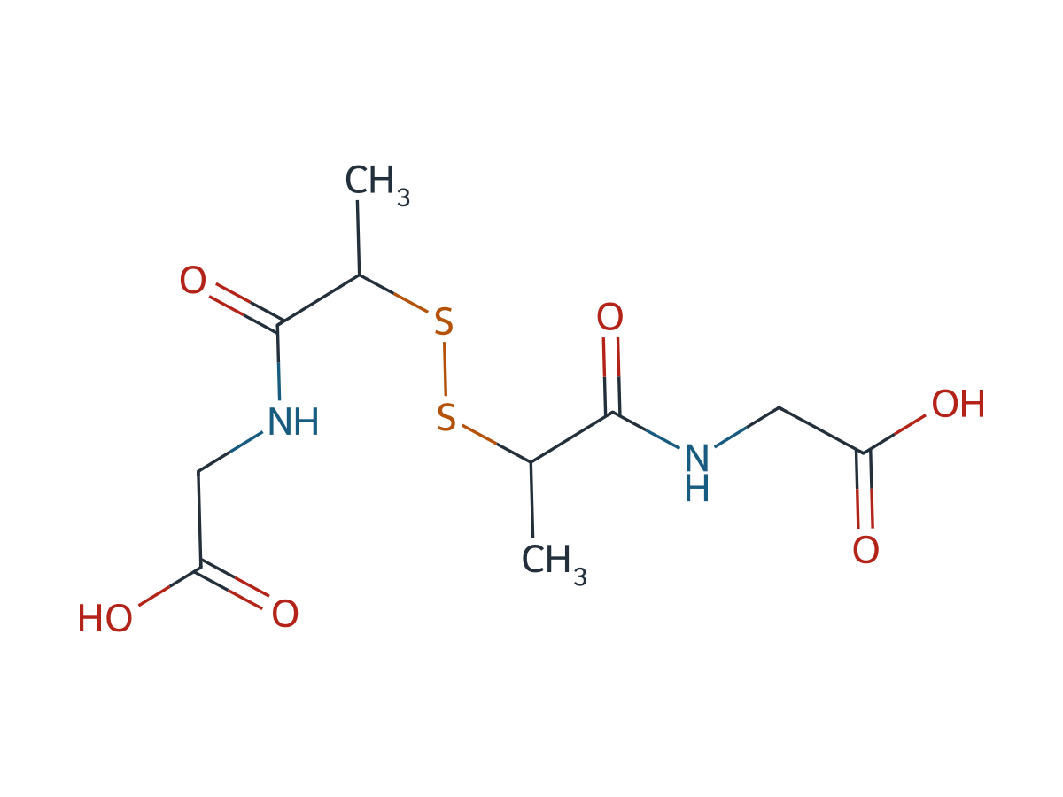 Tiopronin Impurity 1 chemical structure