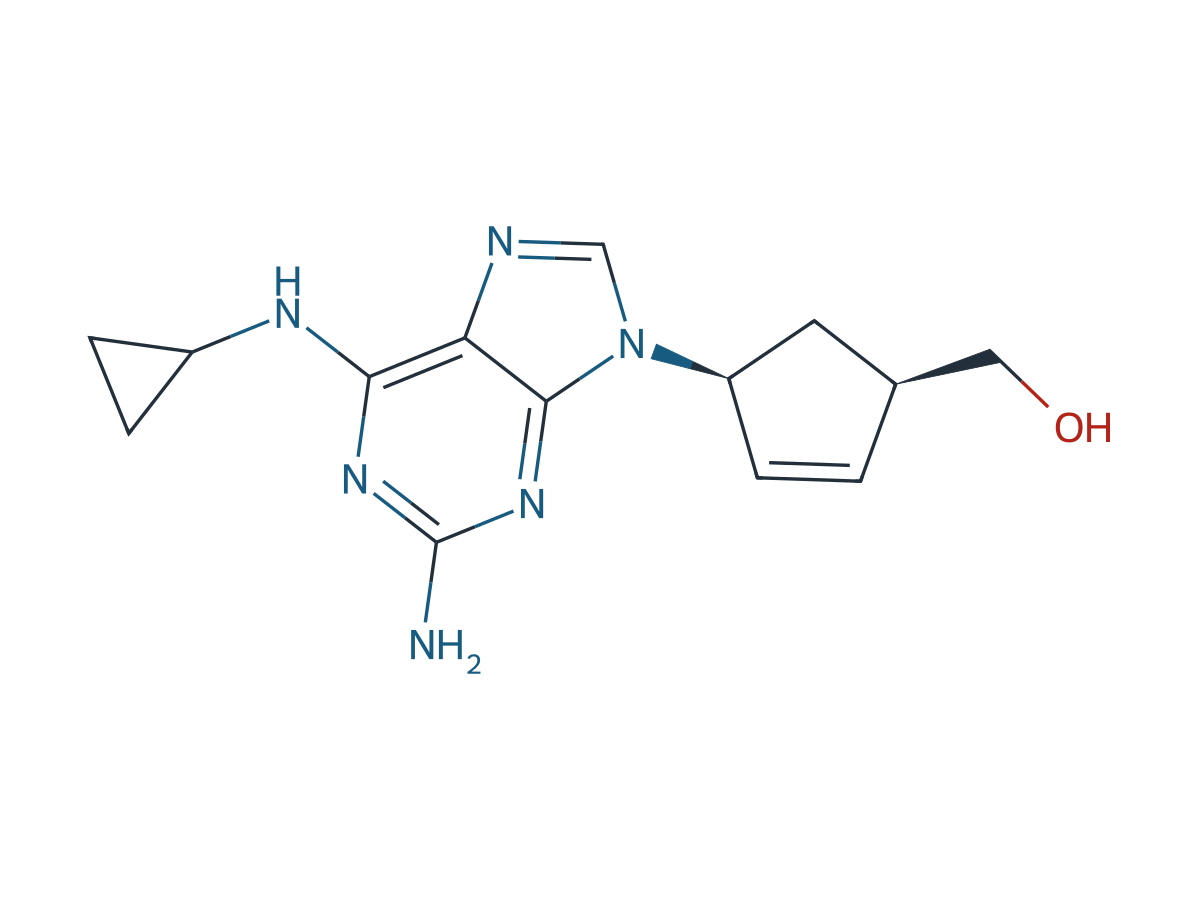 Abacavir EP Impurity A chemical structure