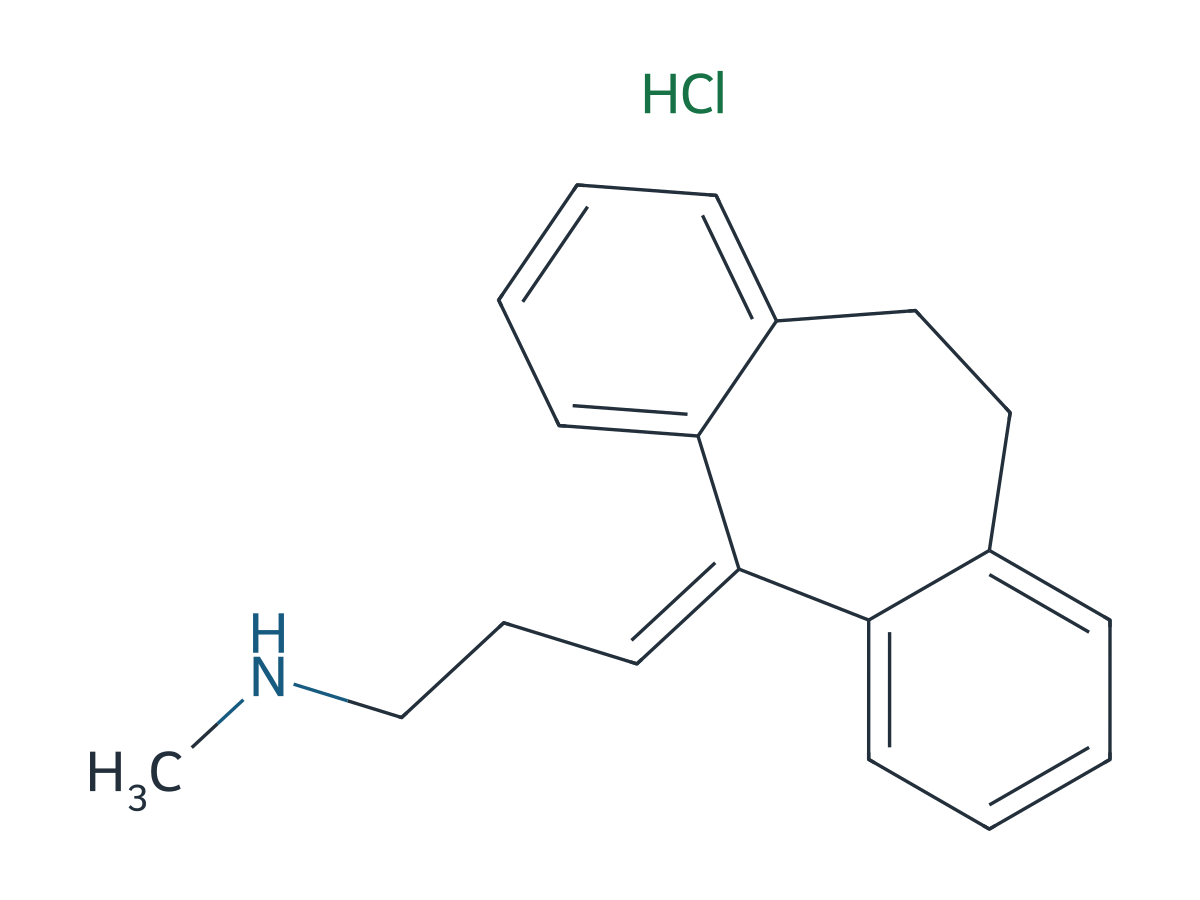 Amitriptyline EP Impurity C chemical structure