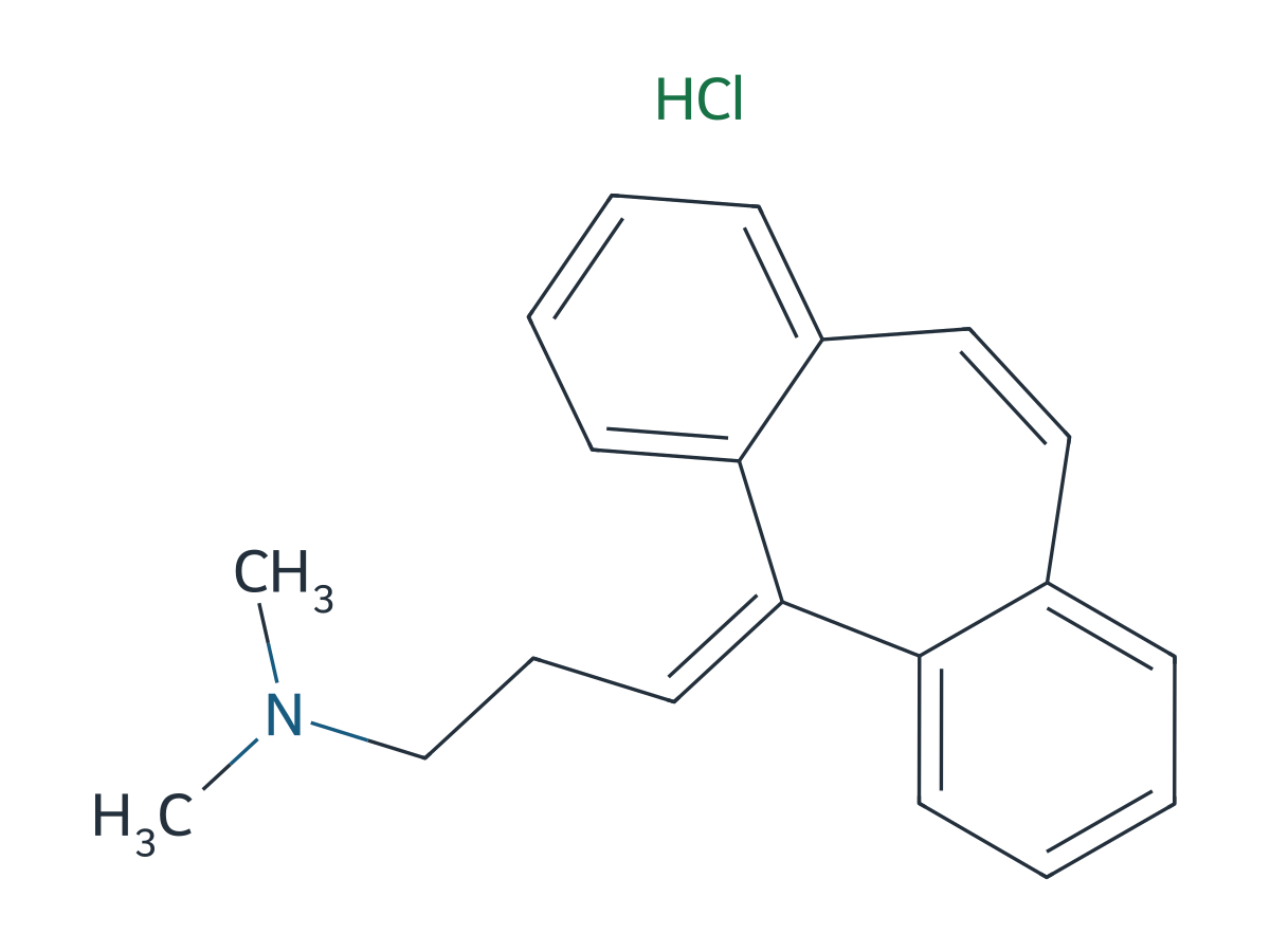 Amitriptyline Hydrochloride EP Impurity B chemical structure
