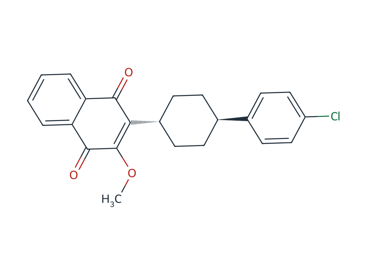 Atovaquone EP Impurity D chemical structure