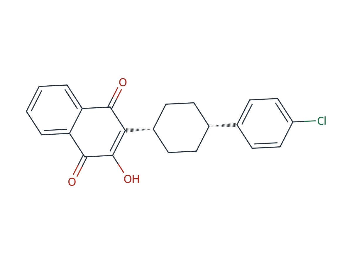 Atovaquone EP Impurity B chemical structure