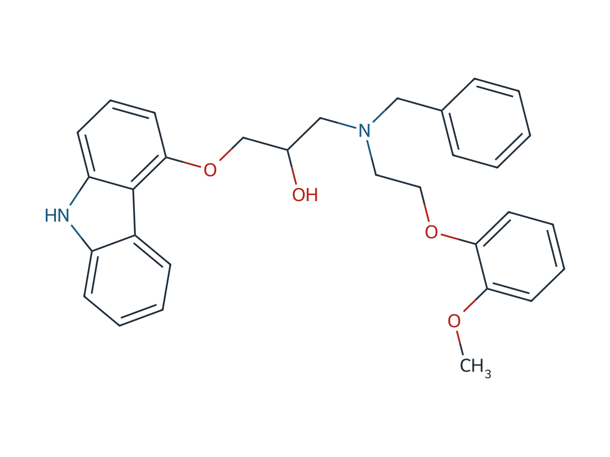 Carvedilol EP Impurity C chemical structure