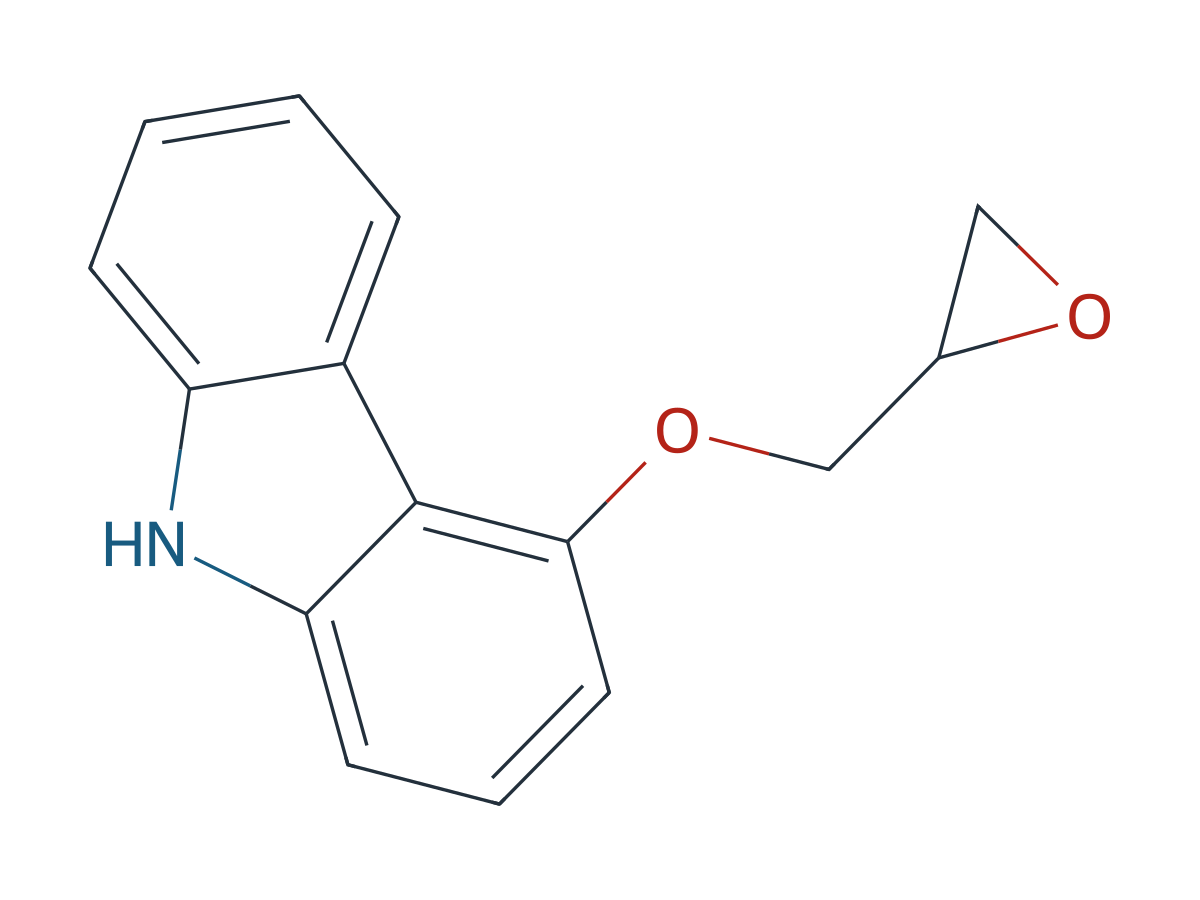 Carvedilol USP Related Compound D chemical structure