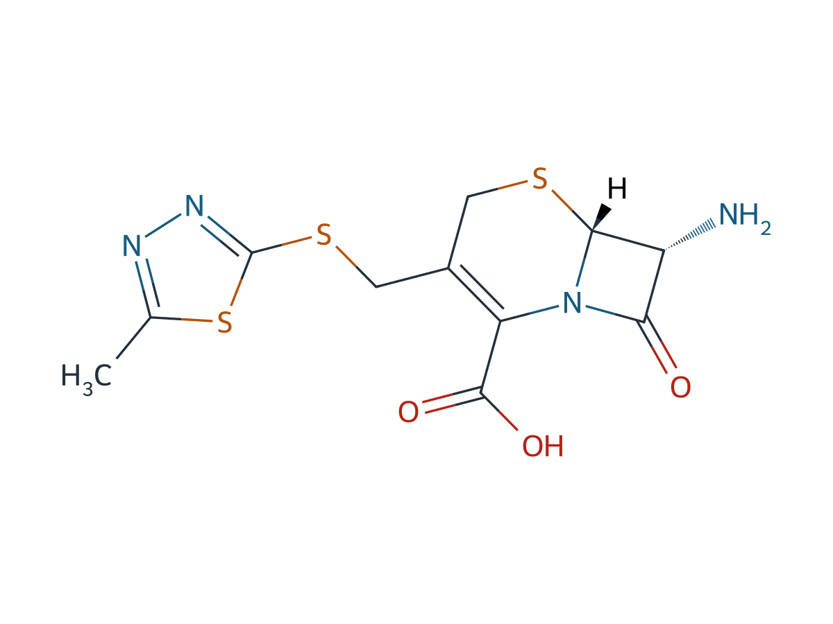 Cefazolin EP Impurity A chemical structure