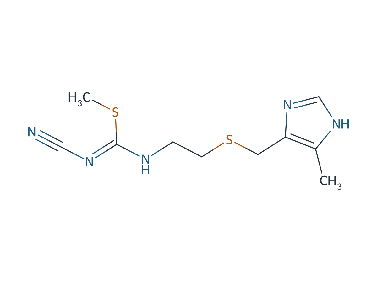 Cimetidine EP Impurity A chemical structure