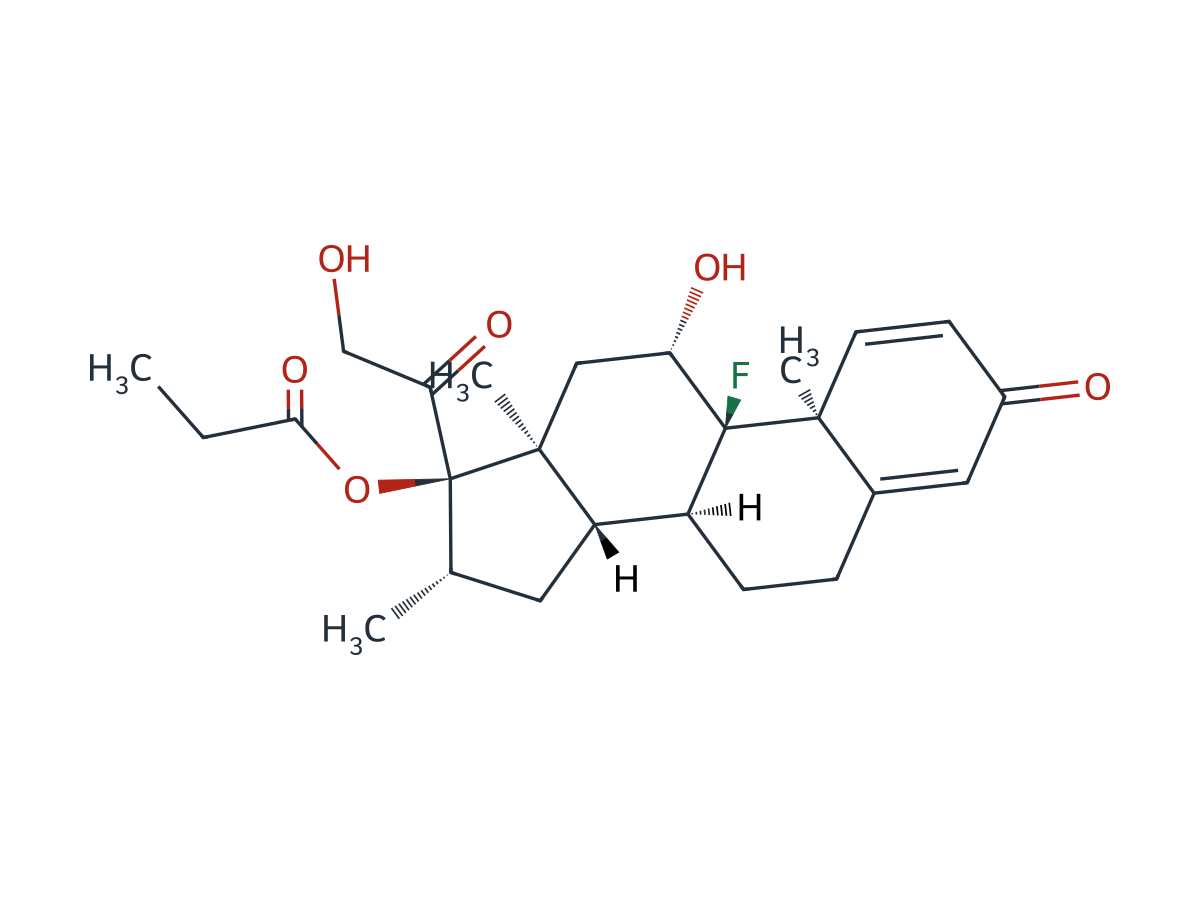 Clobetasol Propionate EP Impurity A chemical structure