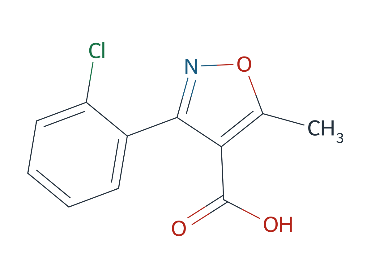 Cloxacillin EP Impurity D chemical structure