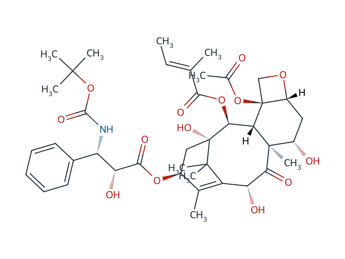 Docetaxel EP Impurity A chemical structure