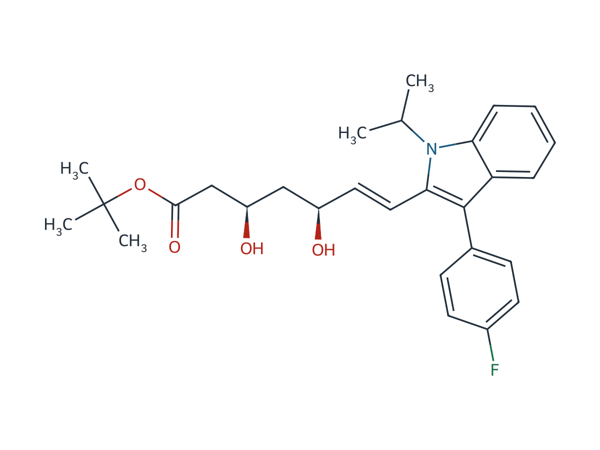 Fluvastatin EP Impurity B chemical structure