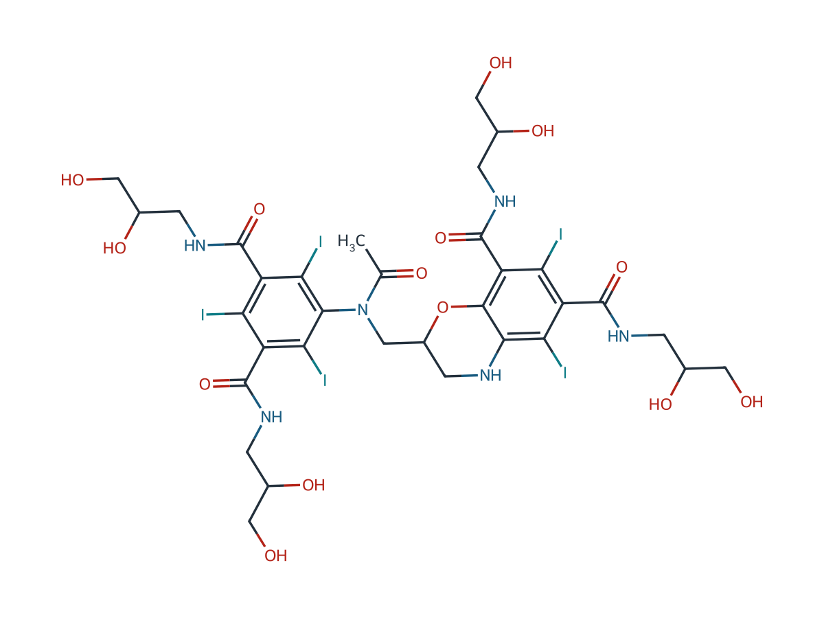 Iodixanol EP Impurity F chemical structure