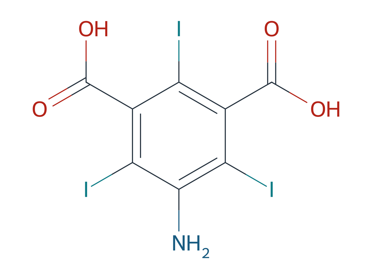 Iohexol EP Impurity K chemical structure