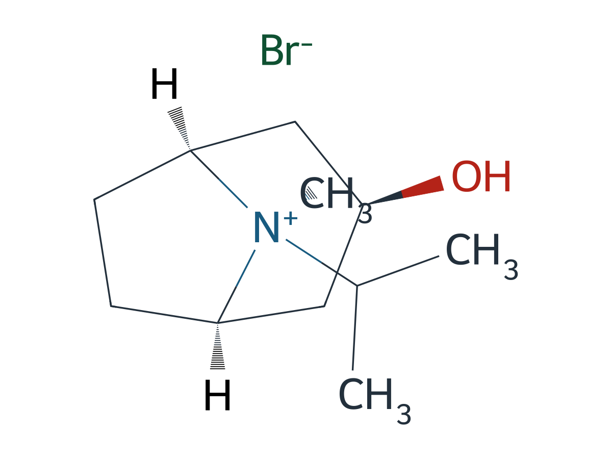Ipratropium Bromide EP Impurity A chemical structure