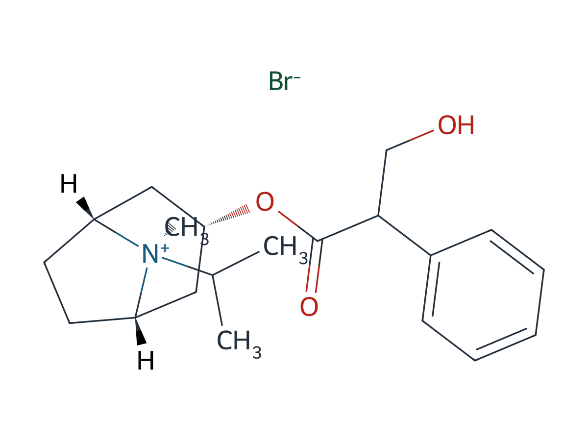 Ipratropium Bromide EP Impurity B chemical structure