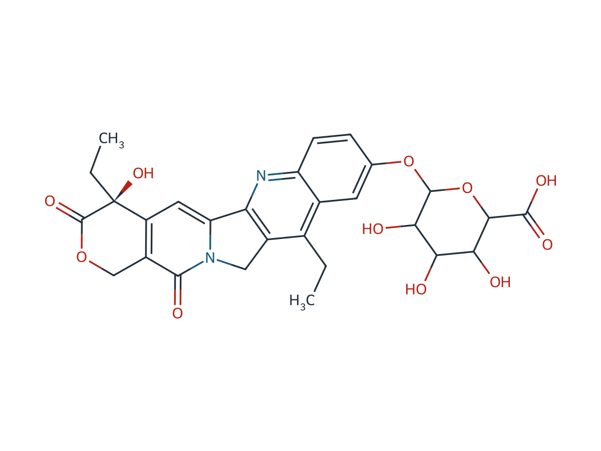 SN-38 Glucuronide chemical structure