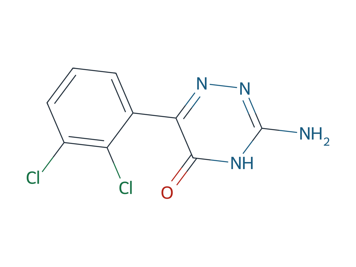 Lamotrigine EP Impurity A chemical structure