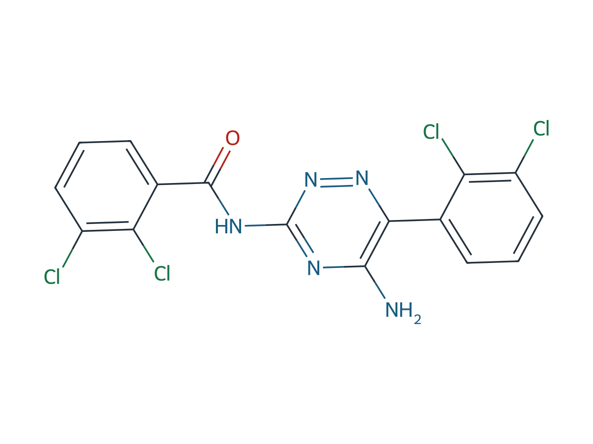Lamotrigine EP Impurity F chemical structure
