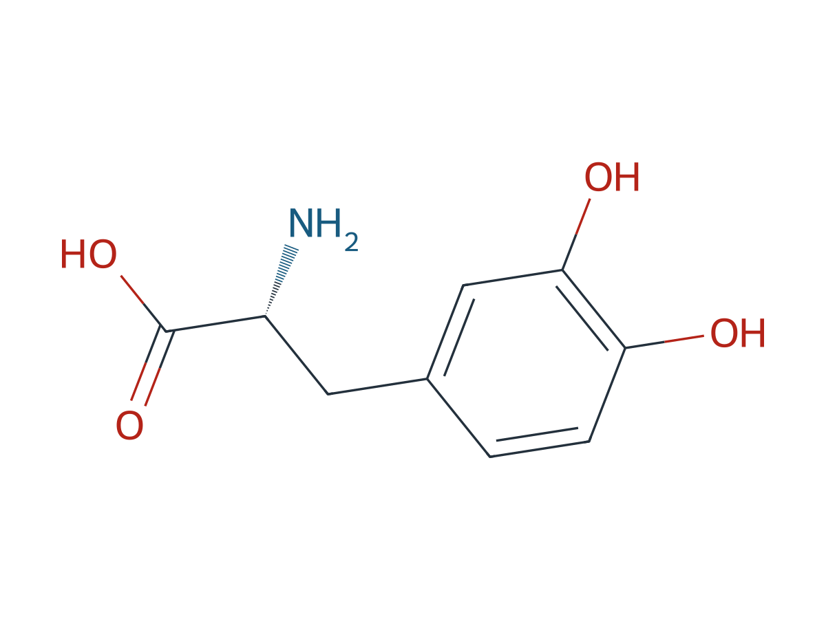 Levodopa EP Impurity D chemical structure