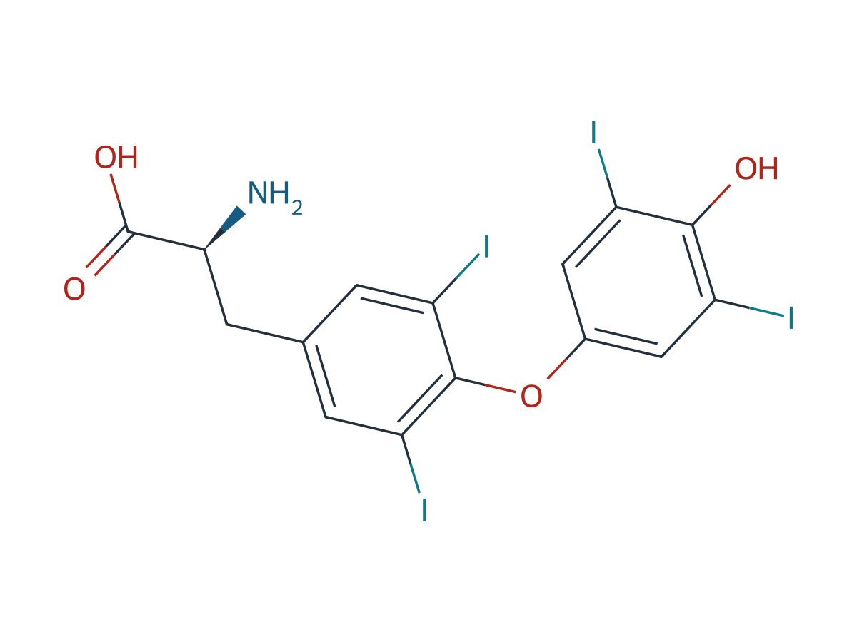 Liothyronine EP Impurity A chemical structure