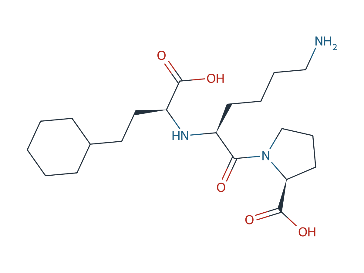 Lisinopril EP Impurity F chemical structure