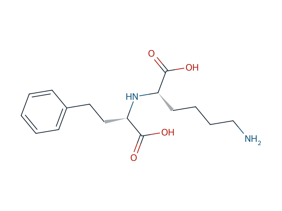 Lisinopril EP Impurity H chemical structure