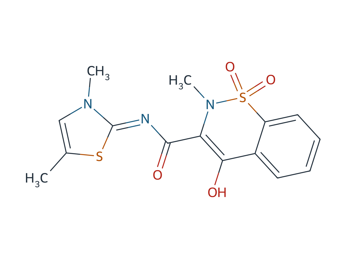 Meloxicam EP Impurity C chemical structure