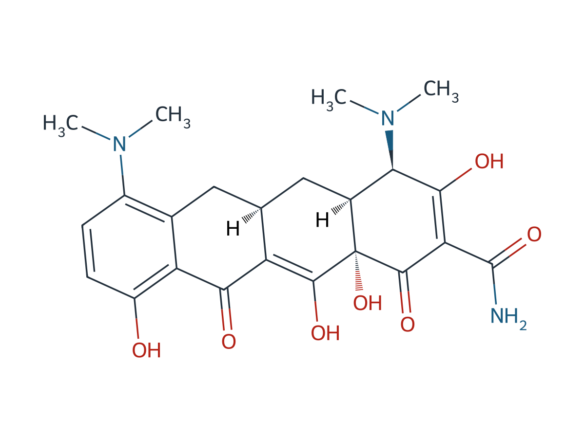 Minocycline EP Impurity A chemical structure