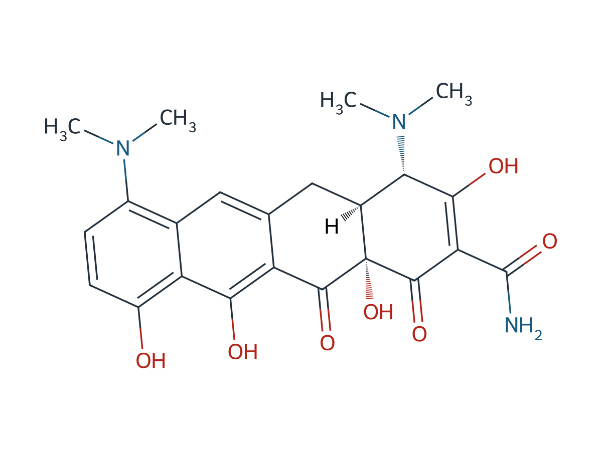 Minocycline EP Impurity H chemical structure