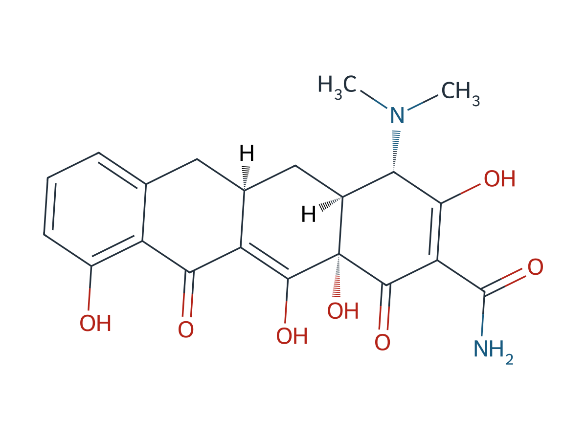 Minocycline EP Impurity B chemical structure