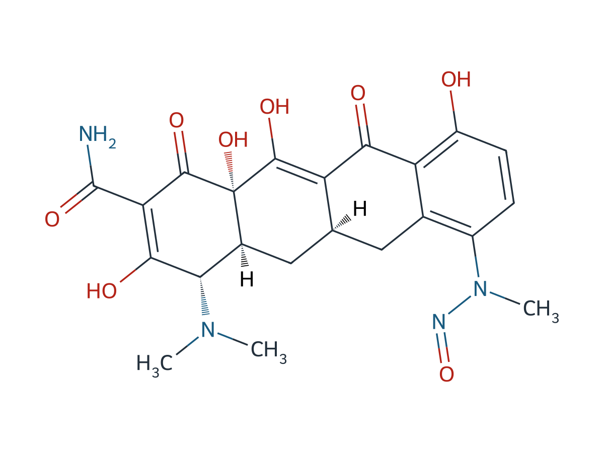 N-Nitroso Minocycline EP Impurity C chemical structure