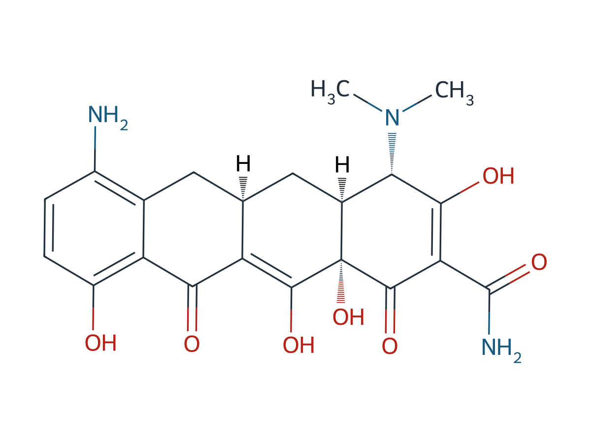 Minocycline EP Impurity D chemical structure