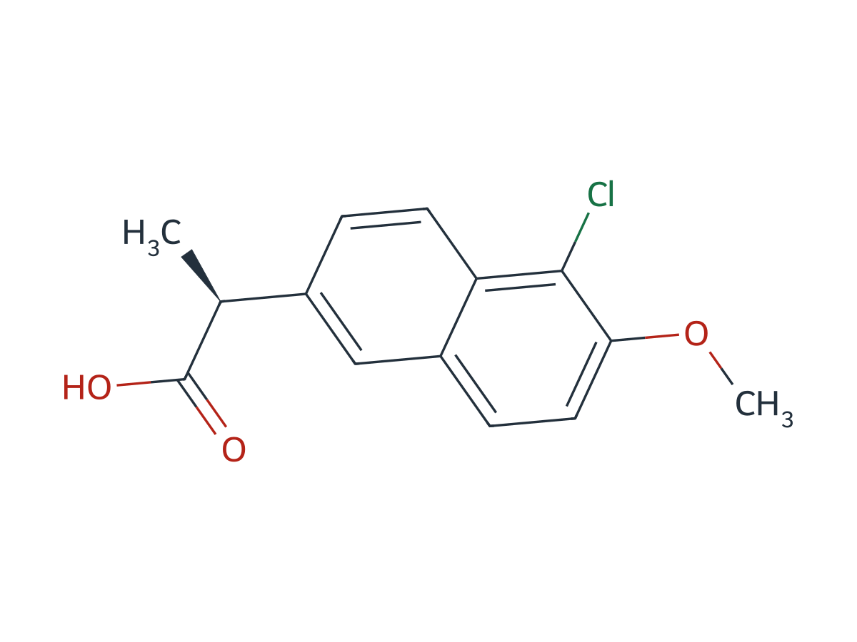 Naproxen EP Impurity B chemical structure