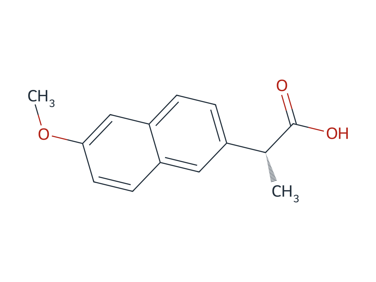 Naproxen EP Impurity G (R-Naproxen) chemical structure
