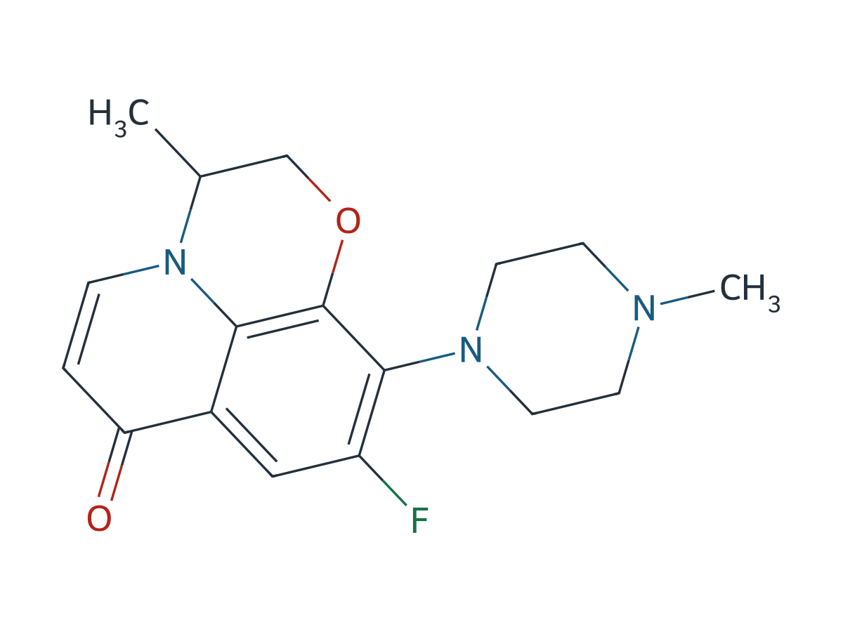 Ofloxacin EP Impurity B chemical structure