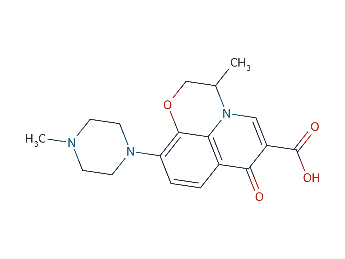 Ofloxacin EP Impurity C chemical structure