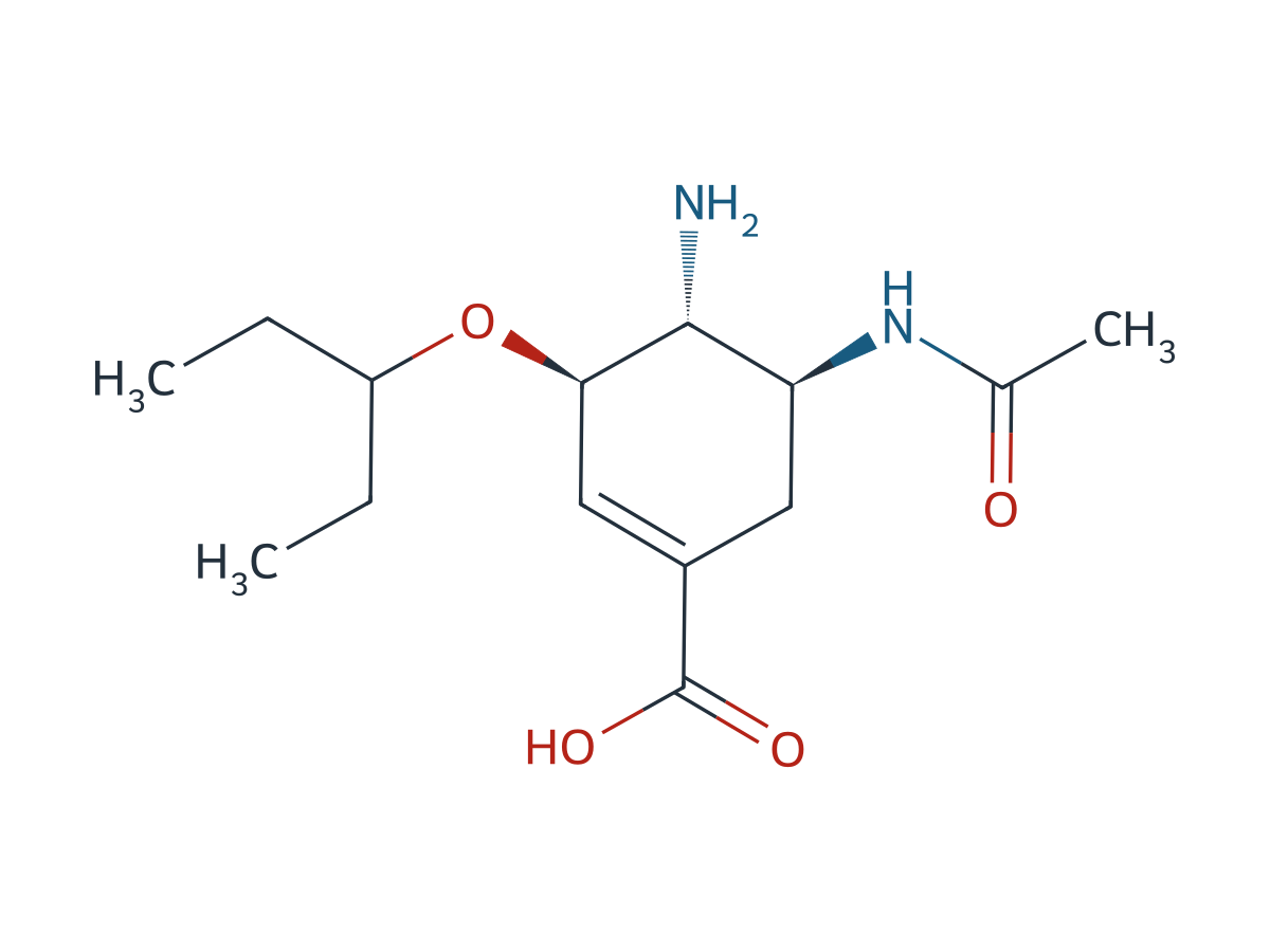 Oseltamivir EP Impurity A chemical structure