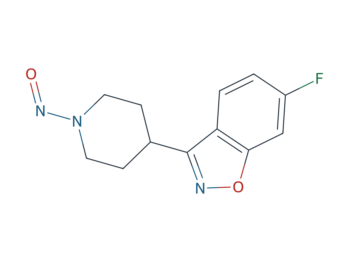 N-Nitroso Risperidone EP Impurity M chemical structure