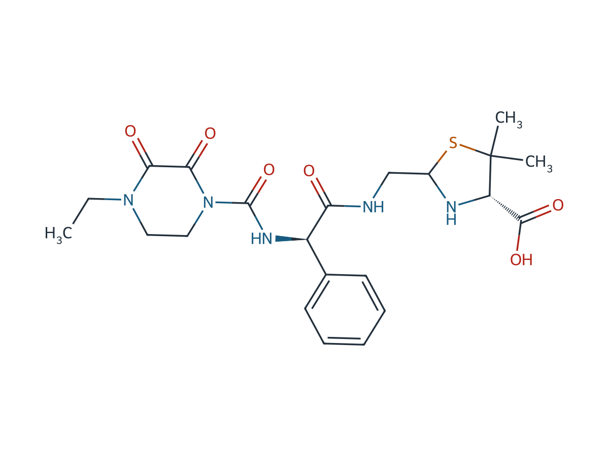 Piperacillin EP Impurity C chemical structure