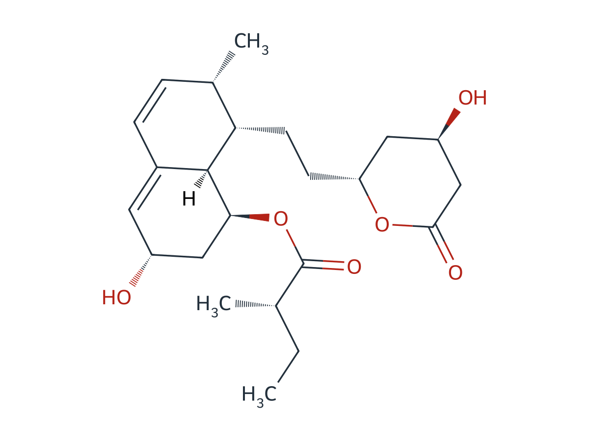 Pravastatin EP Impurity D chemical structure