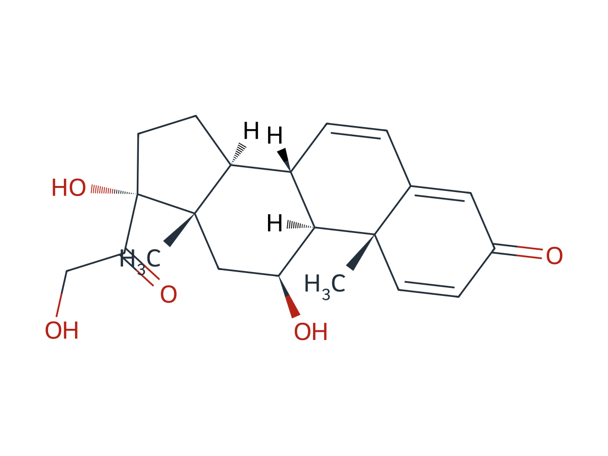 Prednisolone EP Impurity H chemical structure