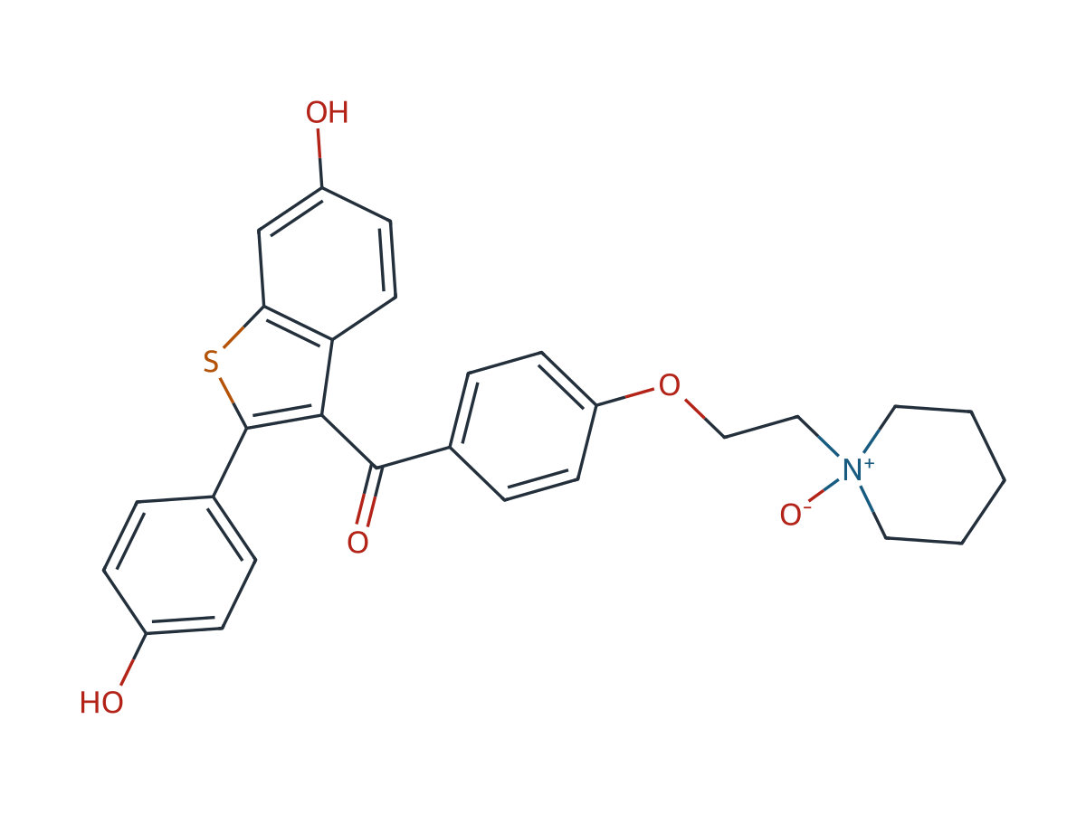 Raloxifene EP Impurity C chemical structure