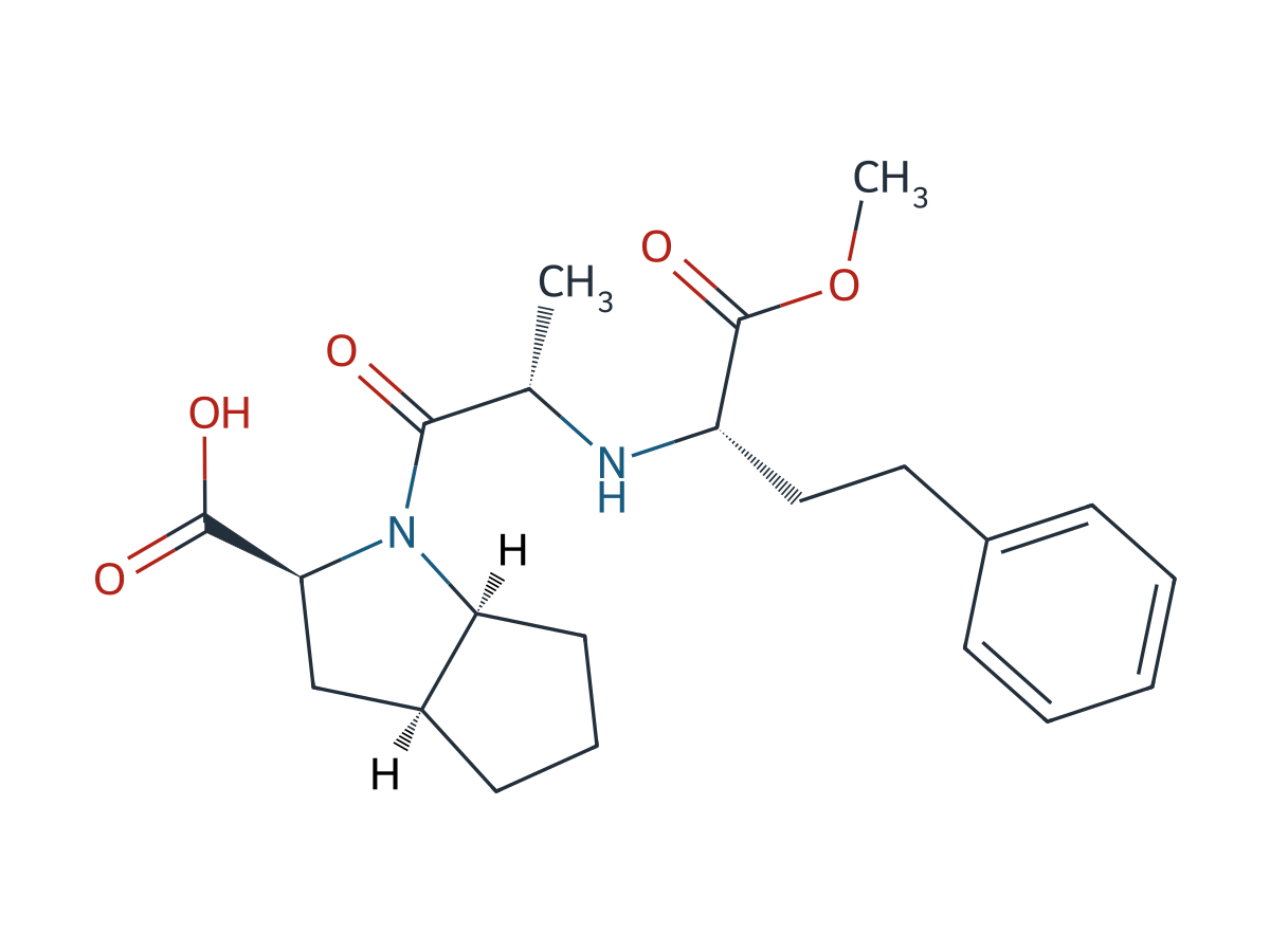 Ramipril EP Impurity A chemical structure