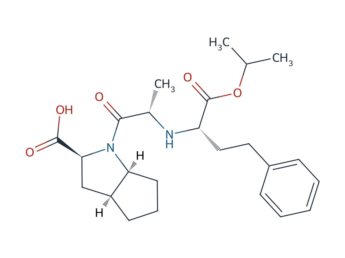 Ramipril EP Impurity B chemical structure