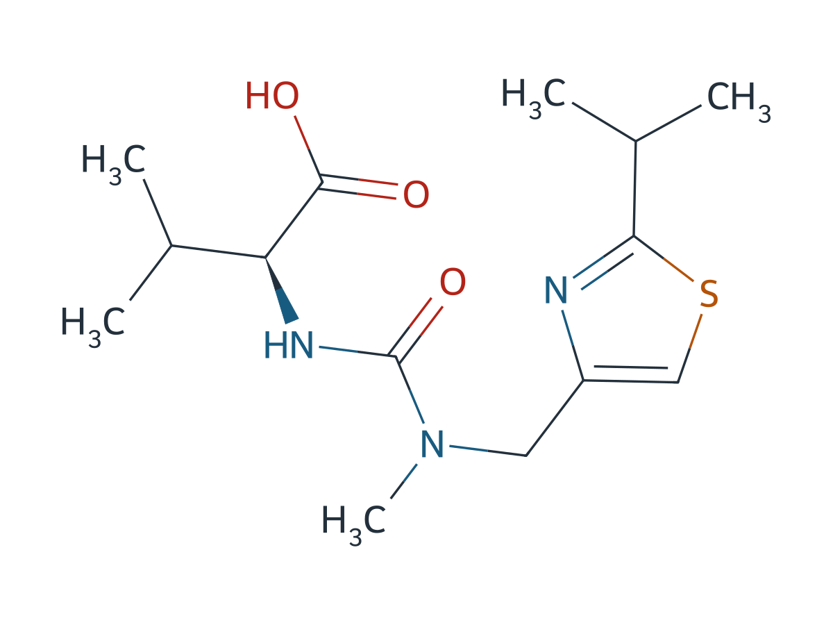 Ritonavir EP Impurity A chemical structure